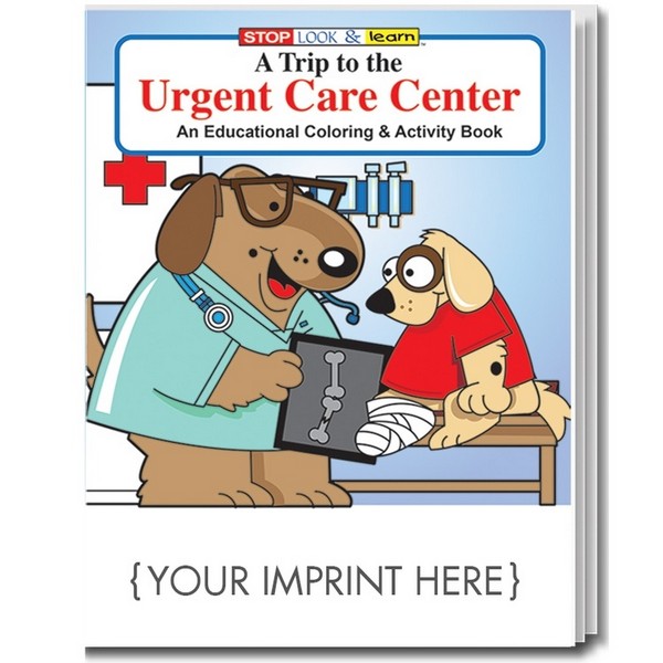 SC0355 A Trip to the Urgent Care Center Coloring and Activity BOOK Wit
